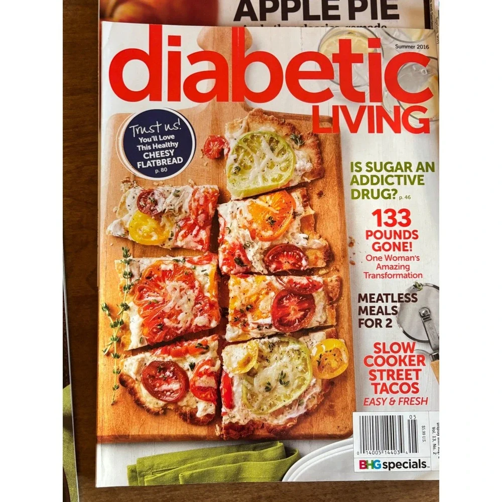 Diabetic Living Magazine Lot of 5 Better Homes and Gardens‎ 2016 2017 Recipes
